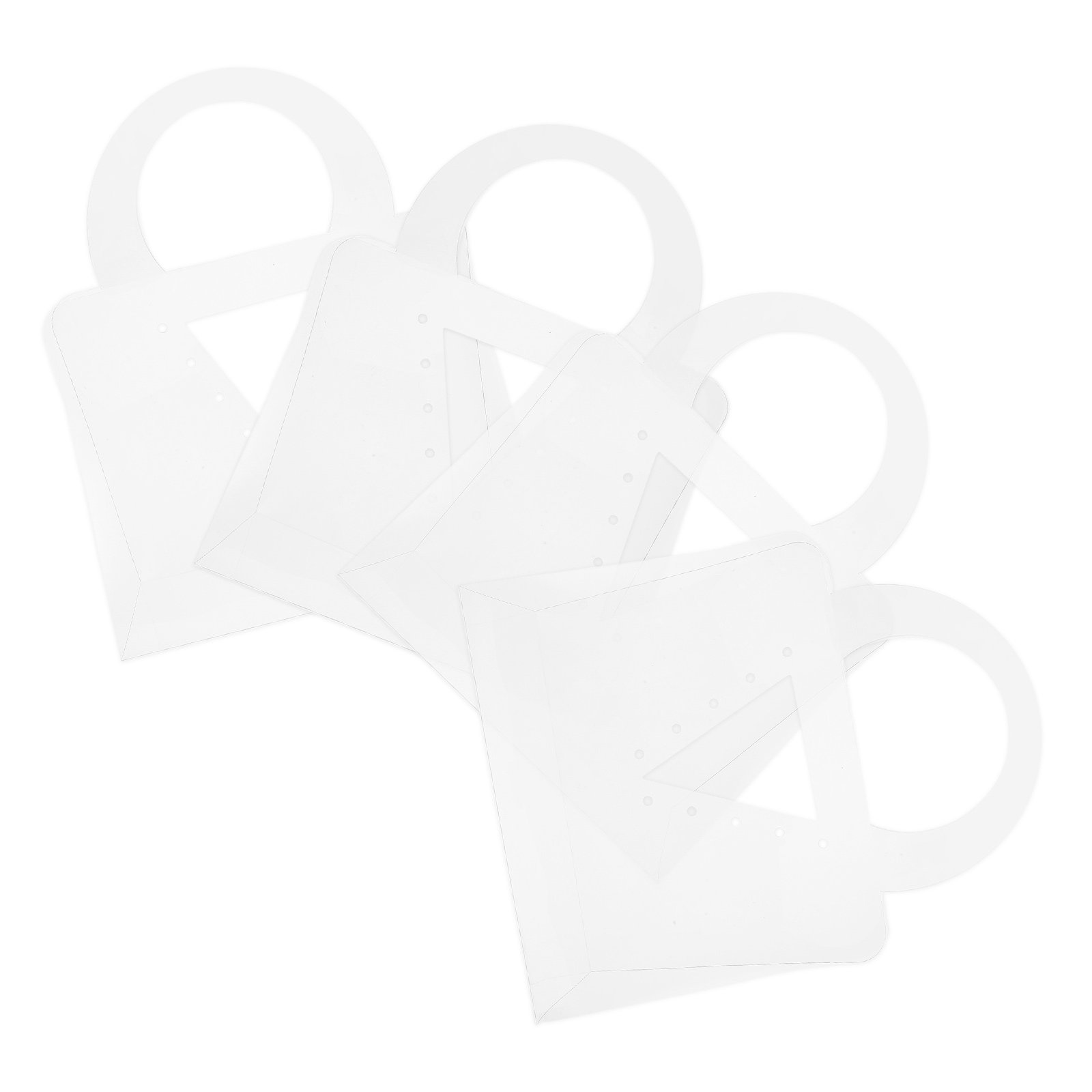 4Pcs Clear Bouquet Gift Bags w - The Florist Supply Shop review and price