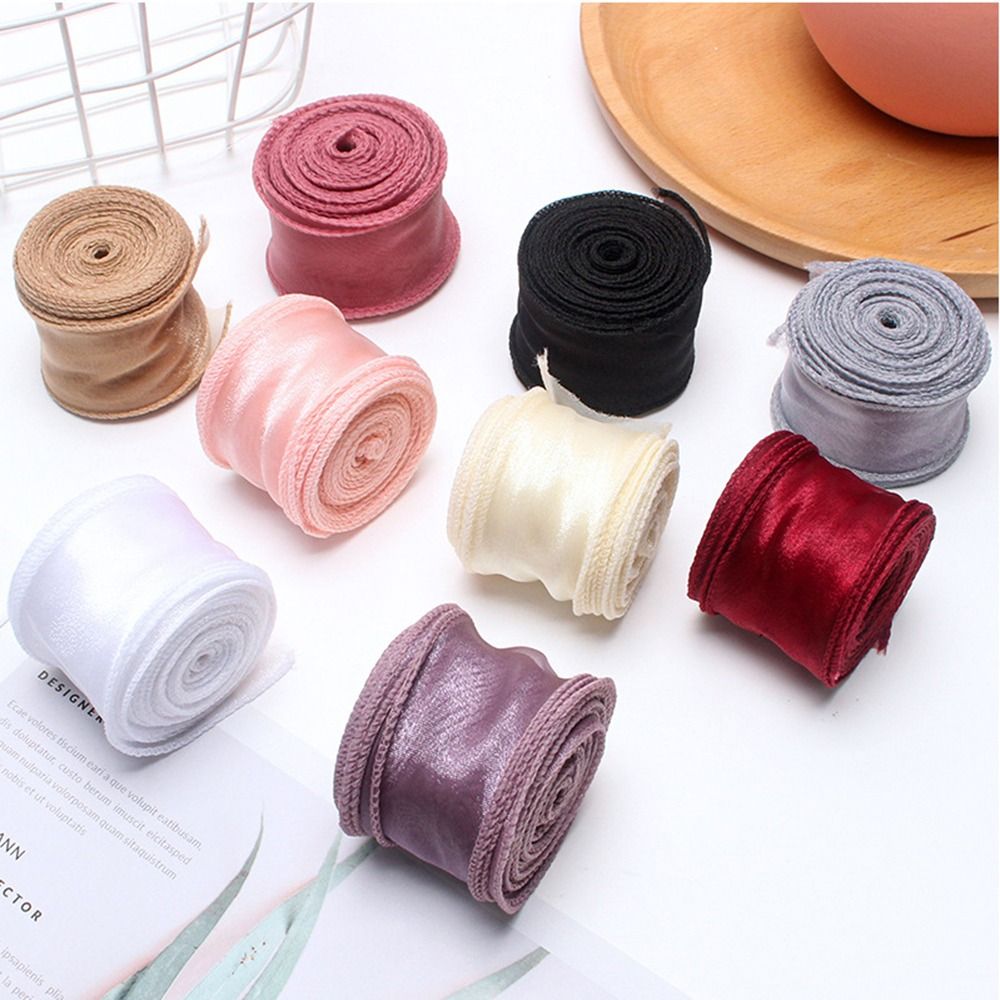 Roll Satin Ribbon 40mm 10 yard - Ribbon Organza Roll review and price