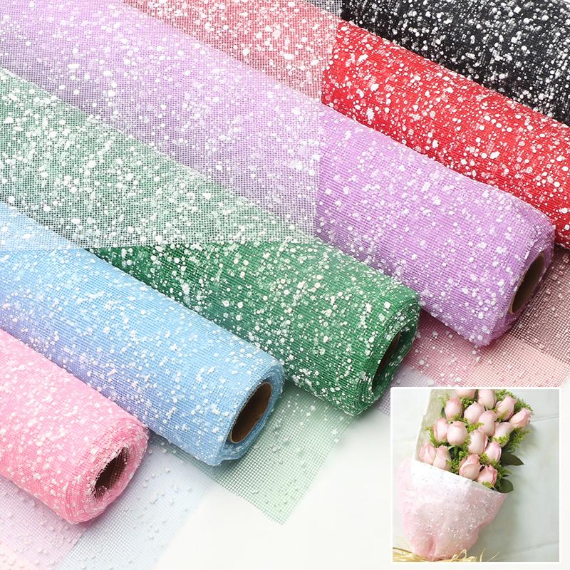 Snowflake Yarn Wrapping Mesh P - Florist Supply Paper review and price