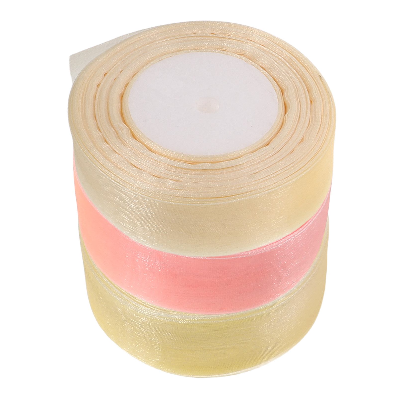 3 Rolls Sheer Organza Ribbon 5 - Ribbon Organza Roll review and price