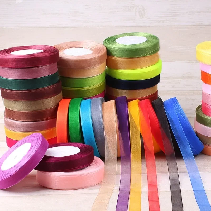 15mm 50yards/roll Organza Ribb - Ribbon Organza Roll review and price