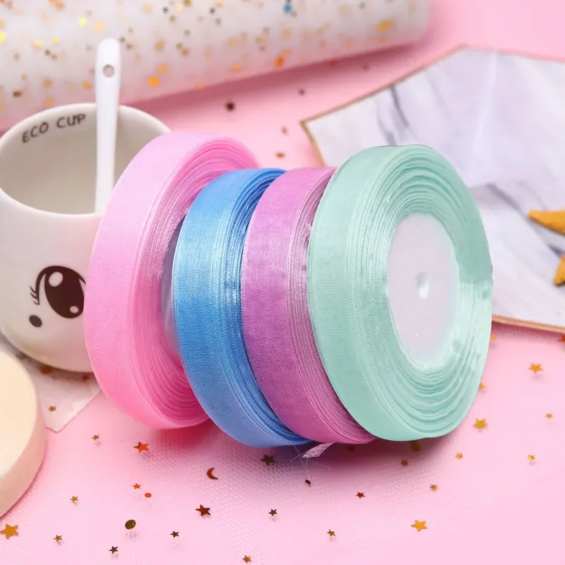 15mm 50yards/roll Organza Ribb - Ribbon Organza Roll review and price