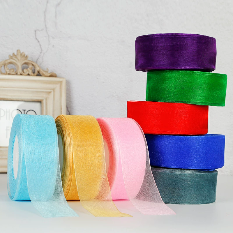 4cm Chiffon Organza Ribbon Who - Ribbon Organza Roll review and price