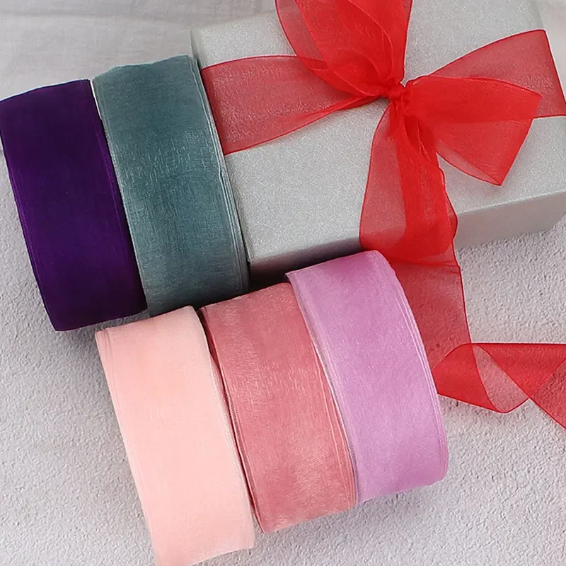 4cm Chiffon Organza Ribbon Who - Ribbon Organza Roll review and price