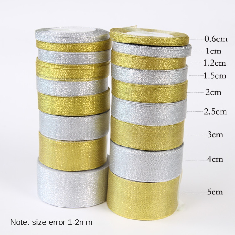 Gold/Silver Organza Onion Ribb - Ribbon Organza Roll review and price