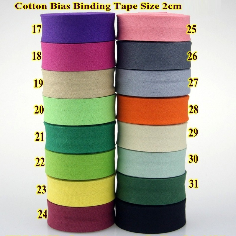22m/Roll 100% Cotton Bias Tape - Ribbon Organza Roll review and price